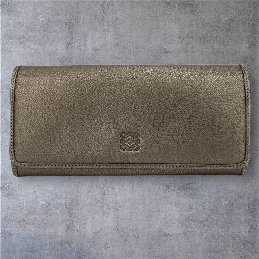 LOEWE Continental Leather Wallet